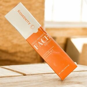 Sweat Absorbing Face Lotion - Orange and White